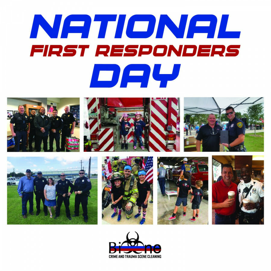 Happy National First Responder's Day - Bio-One Alabama